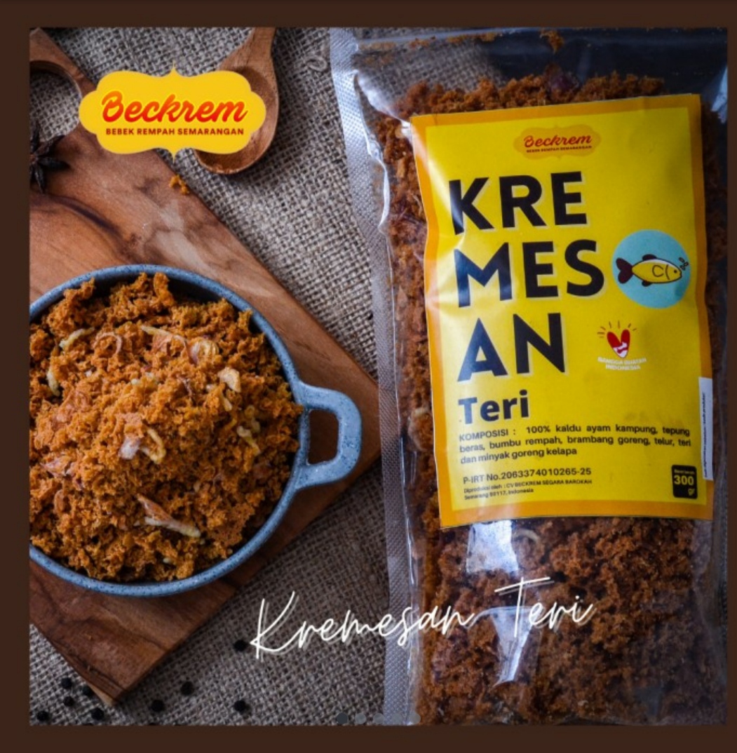 Kremesan Teri Pouch 200 gr