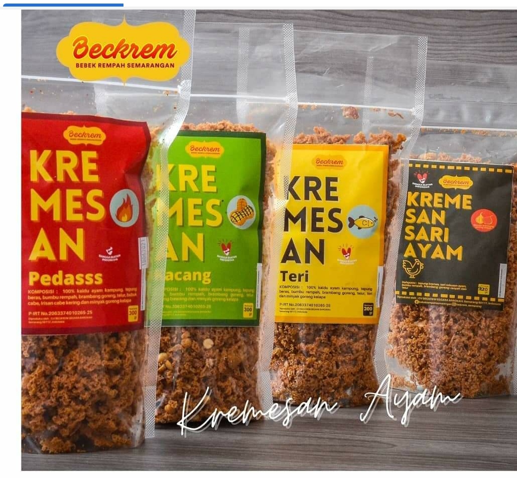 Kremesan Pedas Pouuch 200  gr