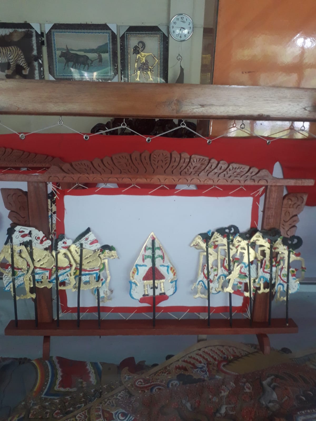 Miniatur Wayang Kelir