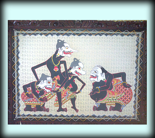 Hiasan Dinding Karakter Wayang