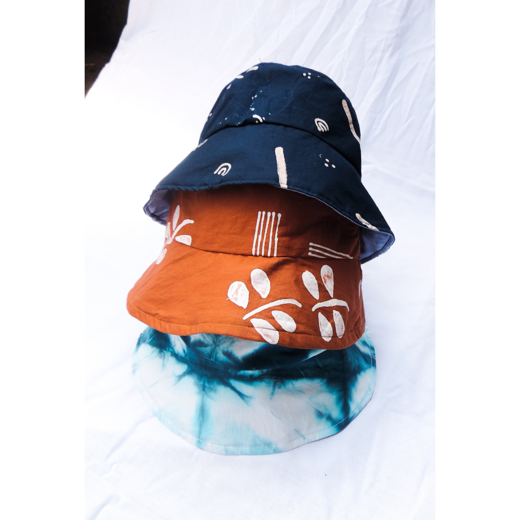 Bucket Hat Batik Tulis & Shibori