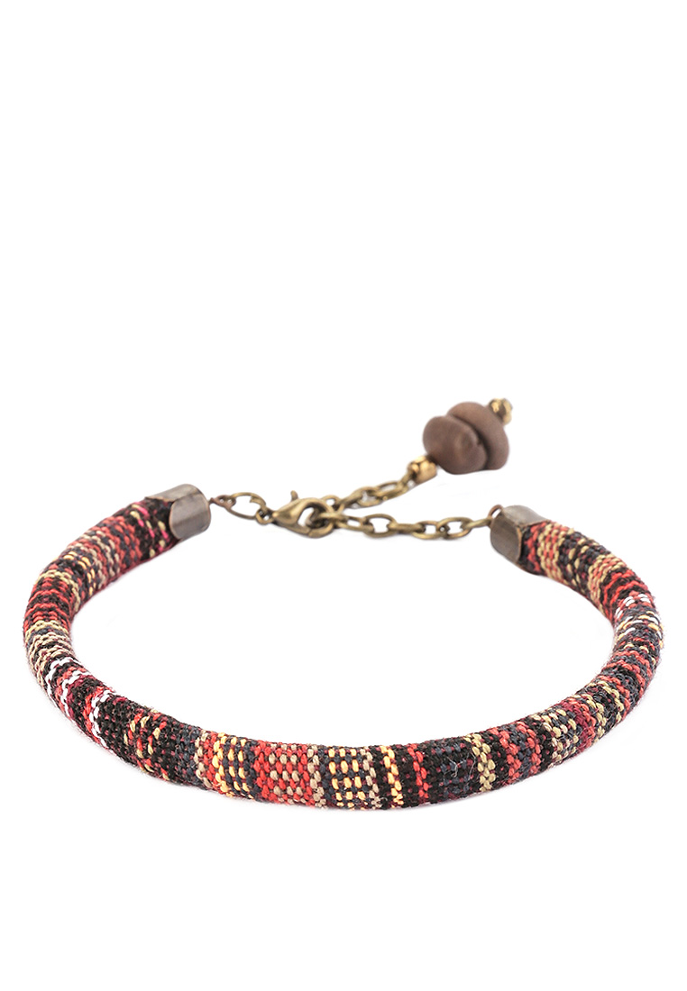 Gelang Tenun Maroon