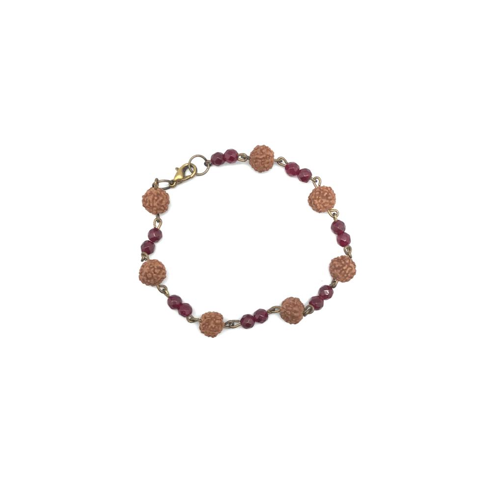 Gelang Rudraksha Rantai