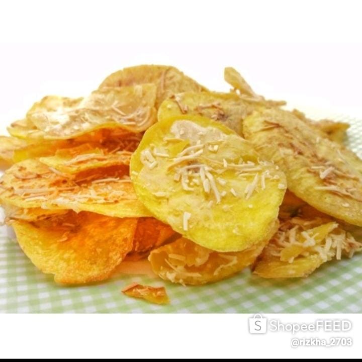 Keripik Pisang Keju