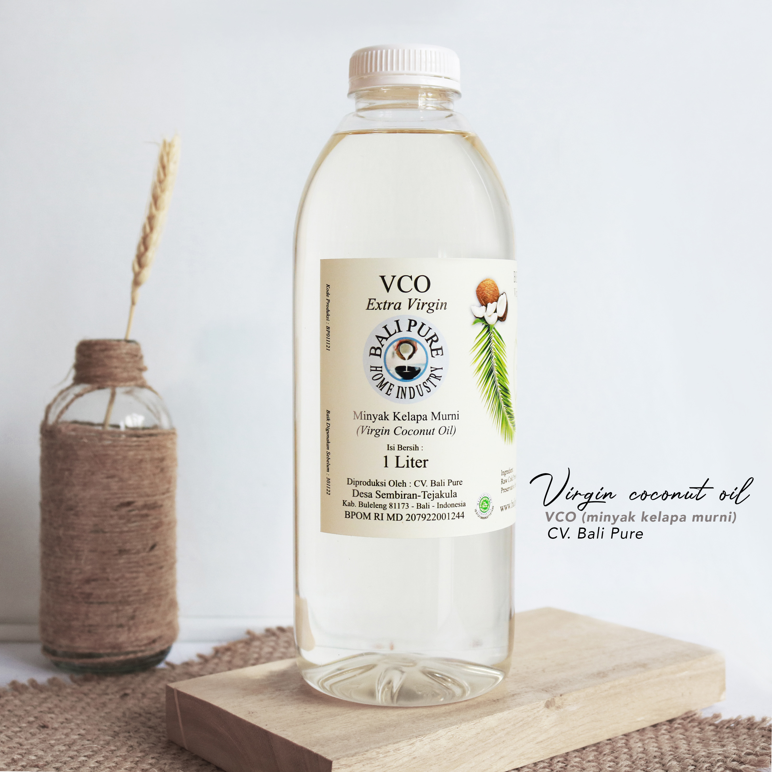 Bali Pure Home Industry - Herbal VCO 1000ml