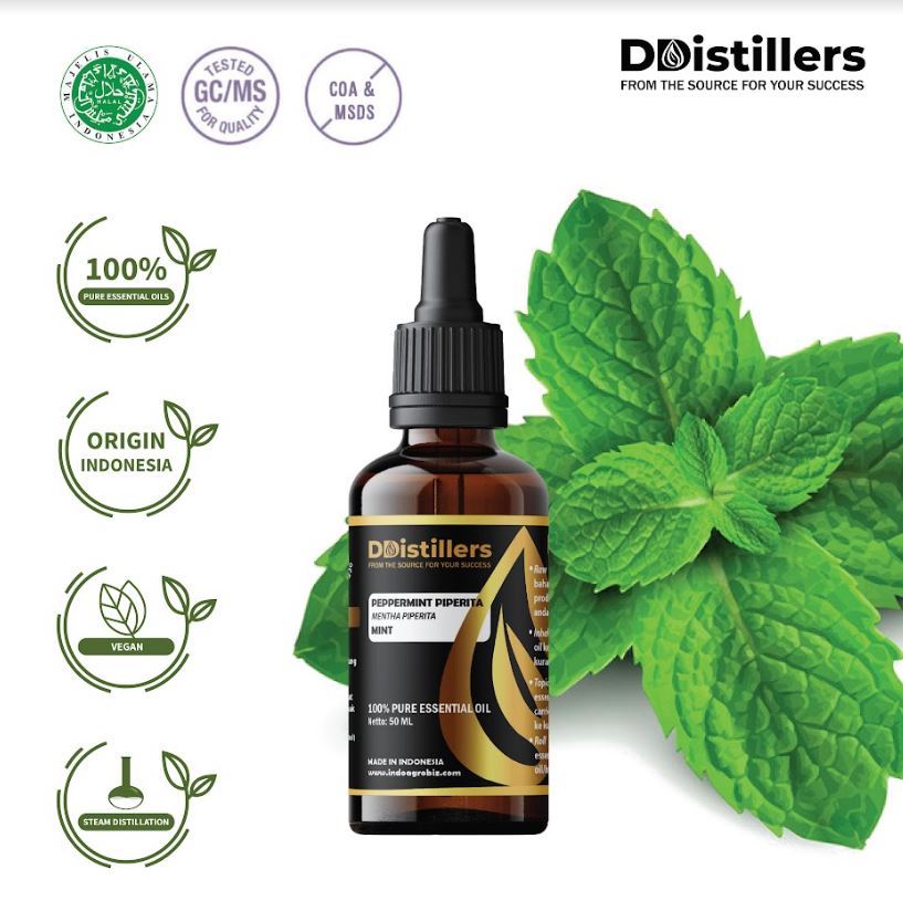 Mint / Peppermint Essential Oil 100% Pure (10 ml)