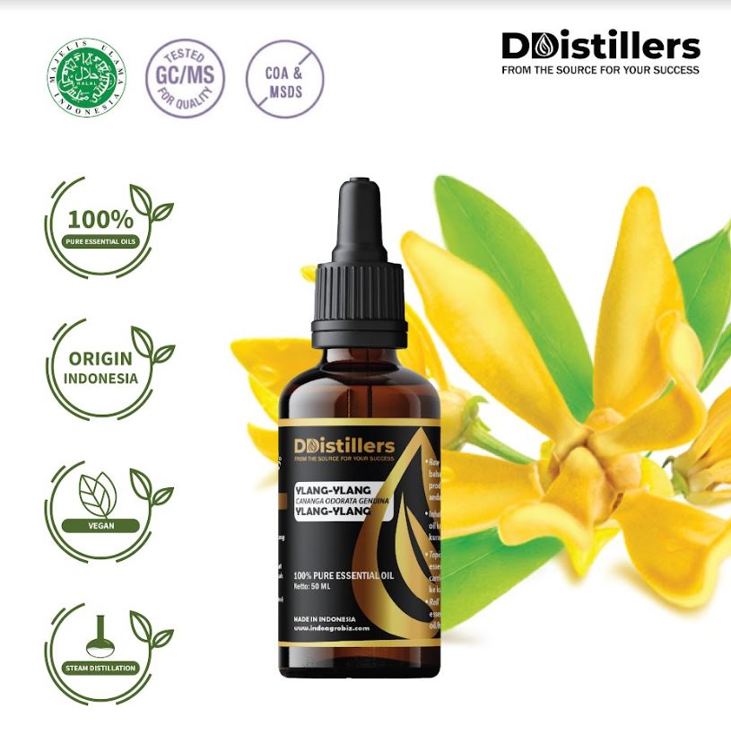 Minyak Ylang-ylang / Ylang - Ylang Essential Oil 100% Pure (50-500 ml)