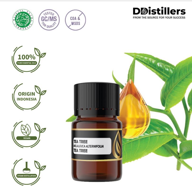 Minyak Atsiri Tea Tree / Tea Tree Essential Oil 100% Pure (2-5 ml)