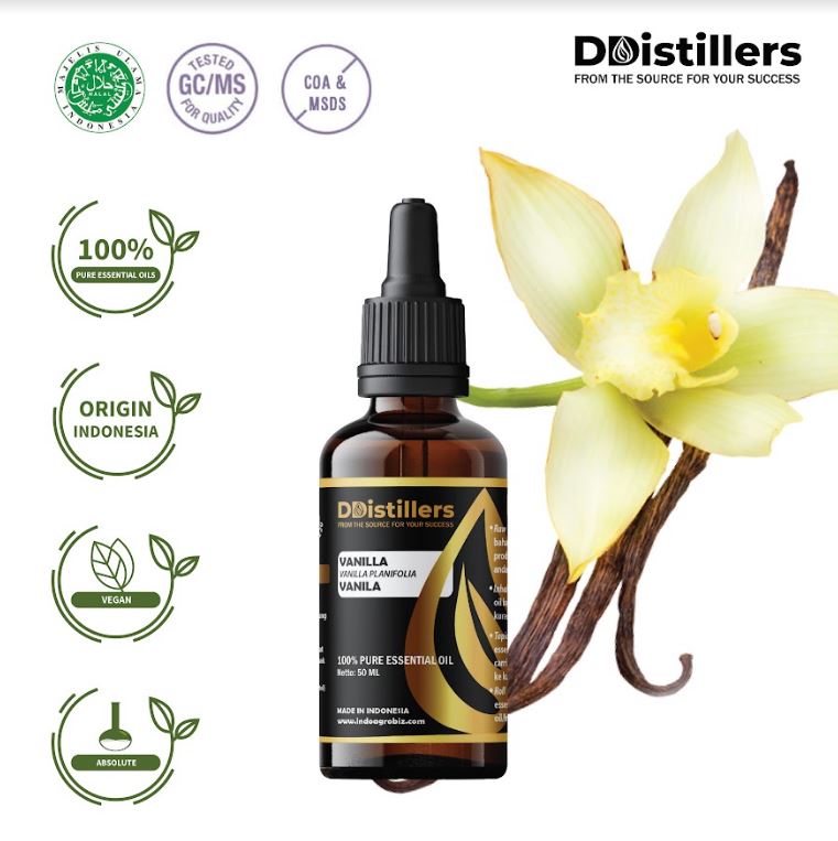 Vanili / Vanilla Absolute Essential Oil 100% Pure (50-100 ml)