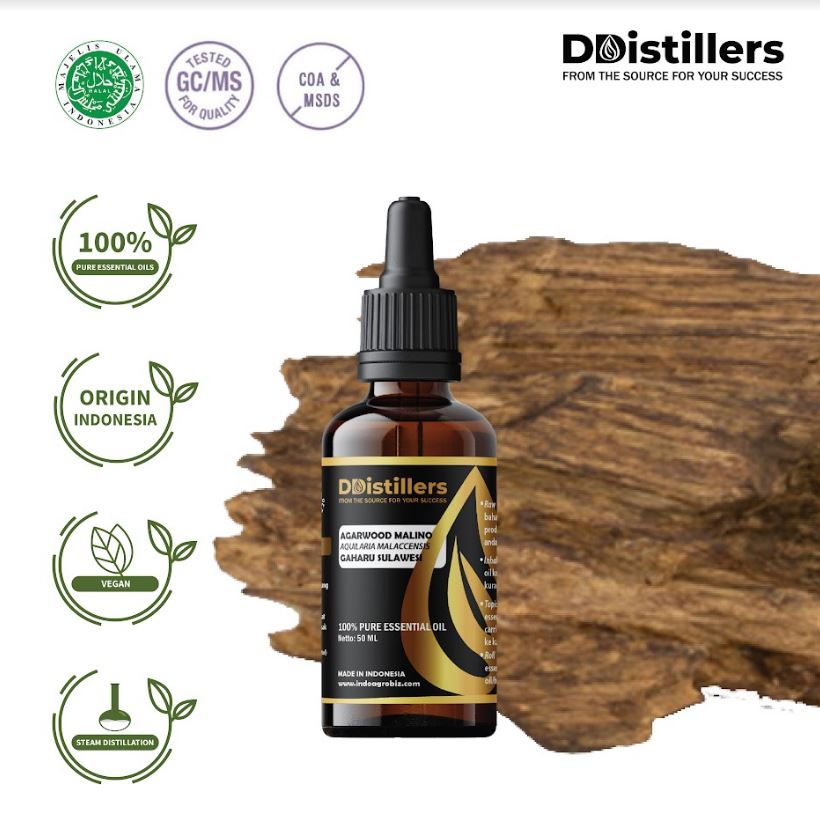 Gaharu Sulawesi / Agarwood Malino Essential Oil 100% Pure