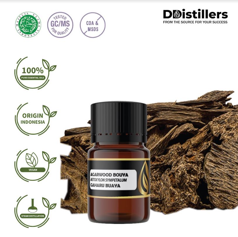 Gaharu Buaya / Agarwood Bouya Essential Oil 100% Pure (5-10 ml)