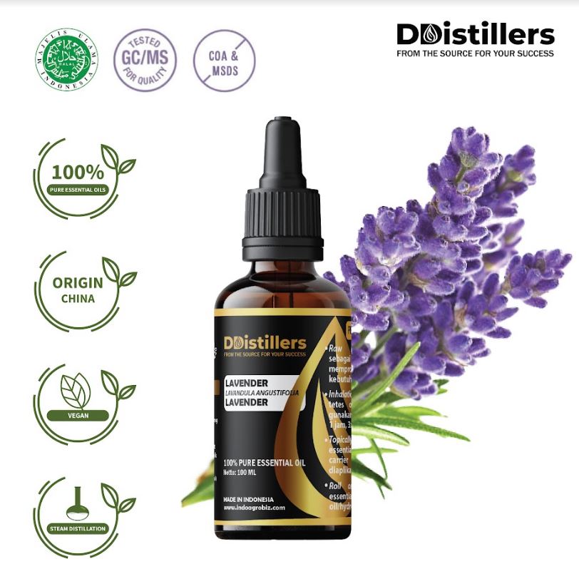 Lavender / Lavender Essential Oil 100 % Pure (100 ml)