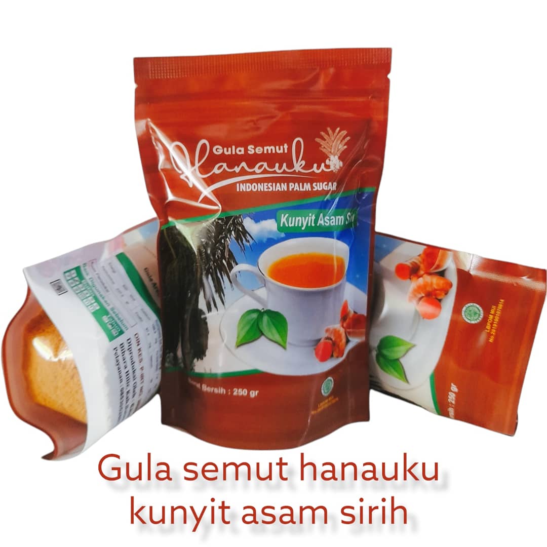 Gula semut hanauku kunyit asam sirih