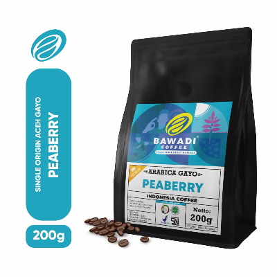 Bawadi Kopi Arabica Peaberry  200g