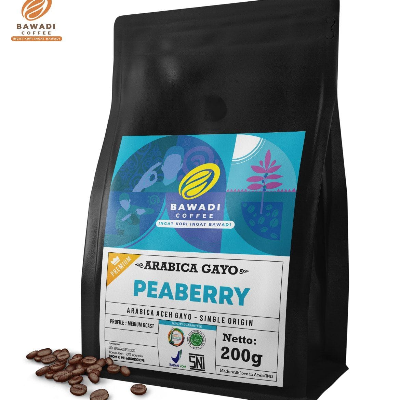 Bawadi Kopi Arabica Peaberry  200g