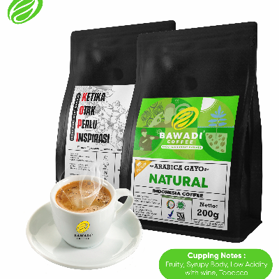 Bawadi Kopi Gayo Arabica Natural 200g