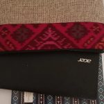 UWAISGEN Tas Laptop Mirah Bag 12 inchi Goni Endek Etnik Bali Handmade