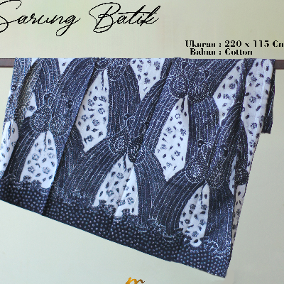 sarung batik tulis 1 warna