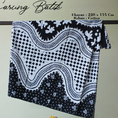 sarung batik tulis 1 warna