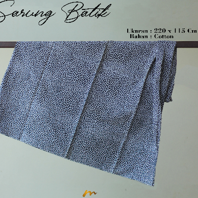 sarung batik tulis 1 warna