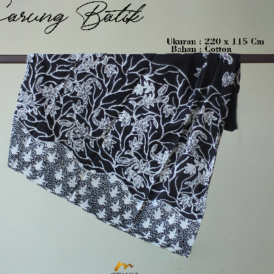 sarung batik tulis 1 warna