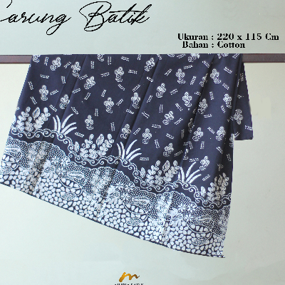 sarung batik tulis 1 warna