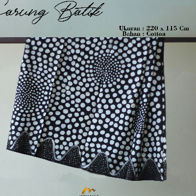 sarung batik tulis 1 warna