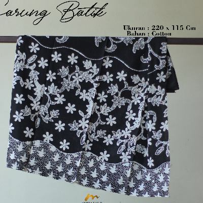 sarung batik tulis 1 warna