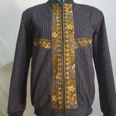 Bomber Jaket Batik Tulis