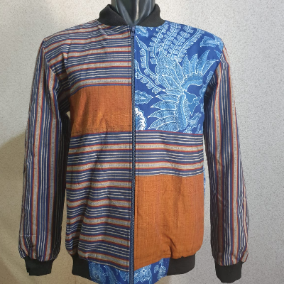 Bomber Jaket Batik Tulis