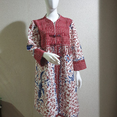 Dress / Tunik Kancing Depan