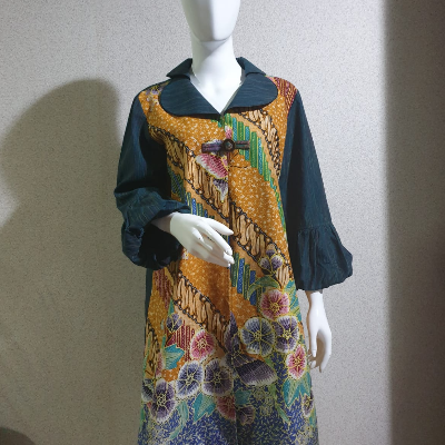 Dress / Tunik Kancing Depan