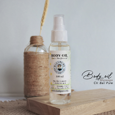 Bali Pure Home Industry Body Oil 100 ml BPOM