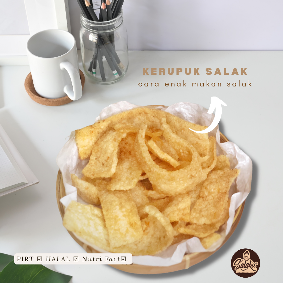 Kerupuk Salak Pedas SALAKU®️