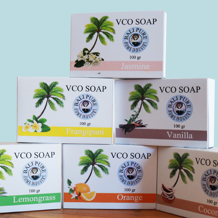 Bali Pure Home Industry VCO Soap  Coconut  100 gr BPOM