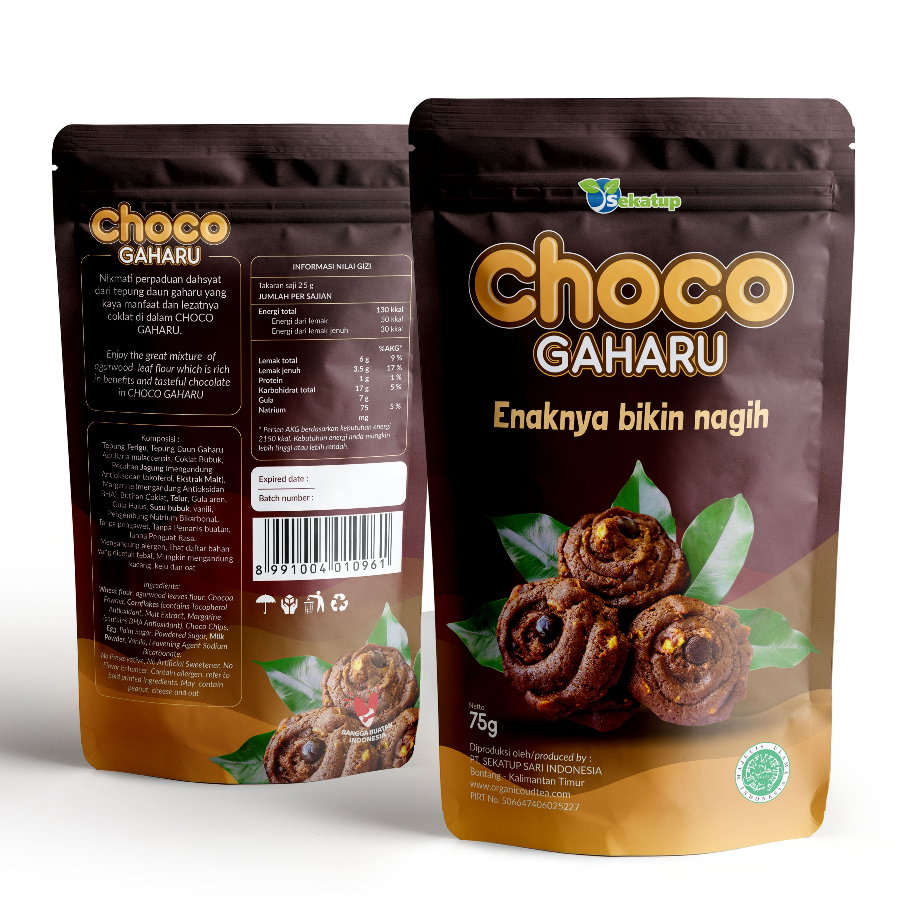 Choco Gaharu Cookies @75g