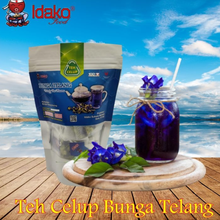 Teh Celup Bunga Telang