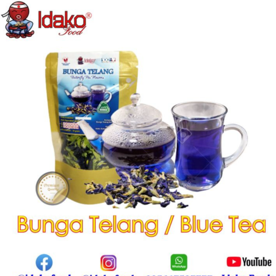 Bunga Telang Kering 10gr