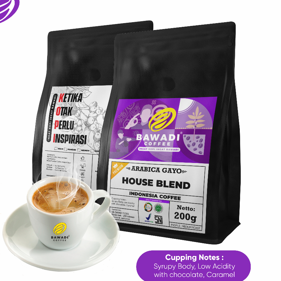 Bawadi Kopi House Blend 200gr