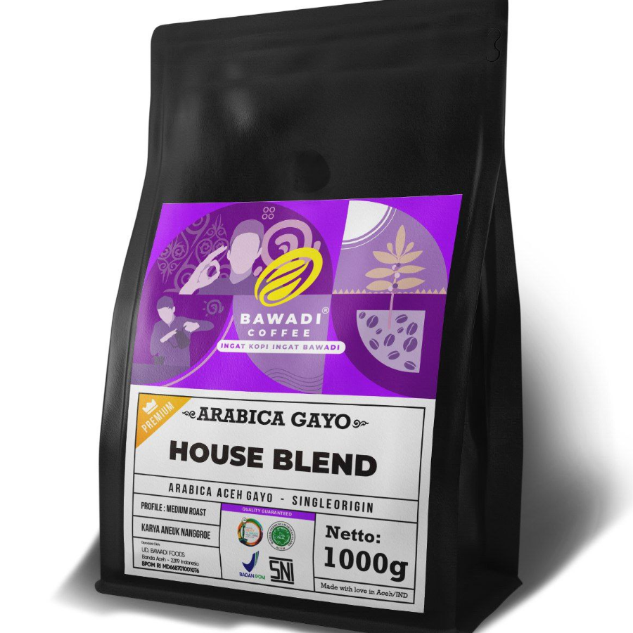 Bawadi Kopi House Blend 200gr