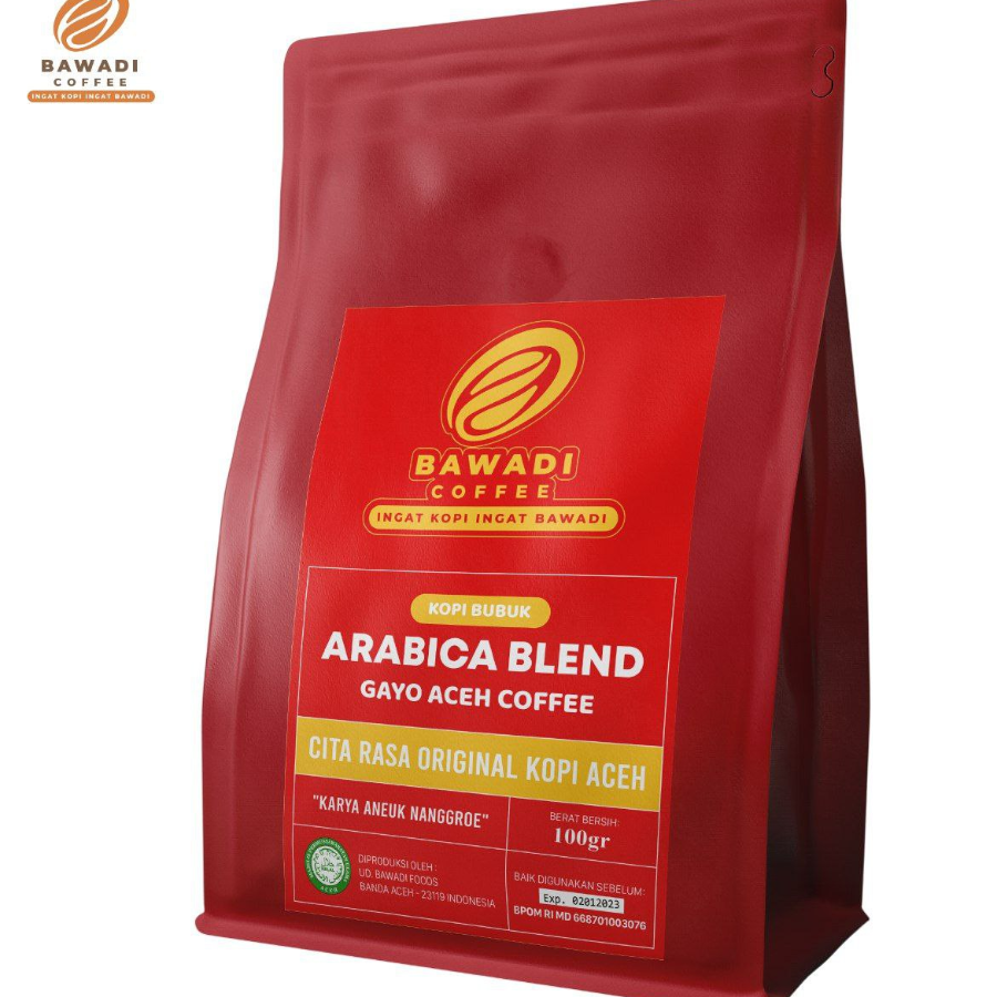 Bawadi Kopi Arabica  100g Kopi Aceh Gayo