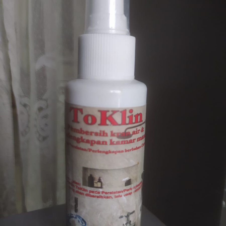 ToKlin Pembersih Krom Sanitary/Perlengkapan Kamar Mandi