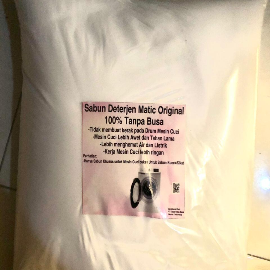 Sabun Deterjen Matic Bubuk Tanpa Busa 10 kg