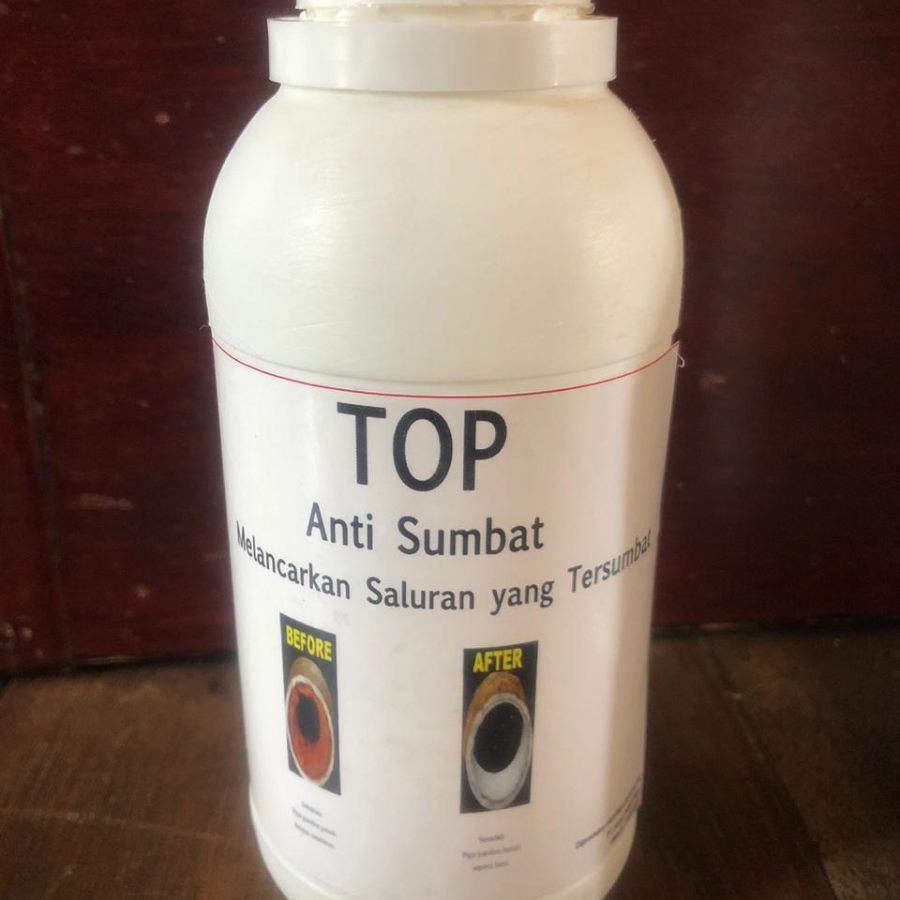 Top Anti Sumbat Pelancar Saluran Pembuangan Air WC dan Wastafel 400 g