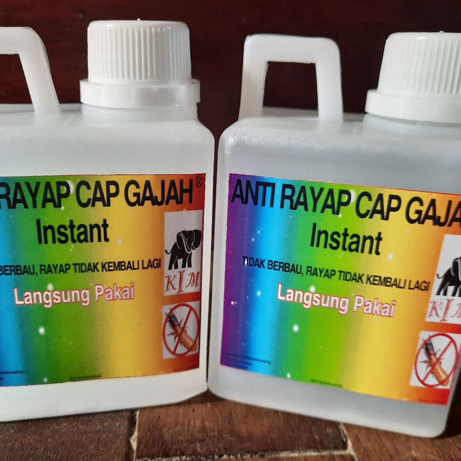 Anti Rayap Cap Gajah Instant Langsung Pakai Rayap Musnah