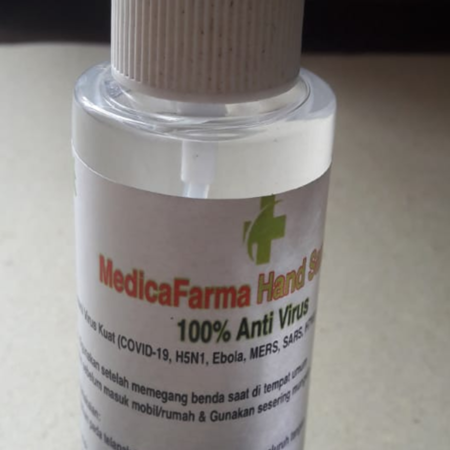 MedicaFarma Instant Hand Sanitizer Anti Virus & Bakteri / Alkohol 96%