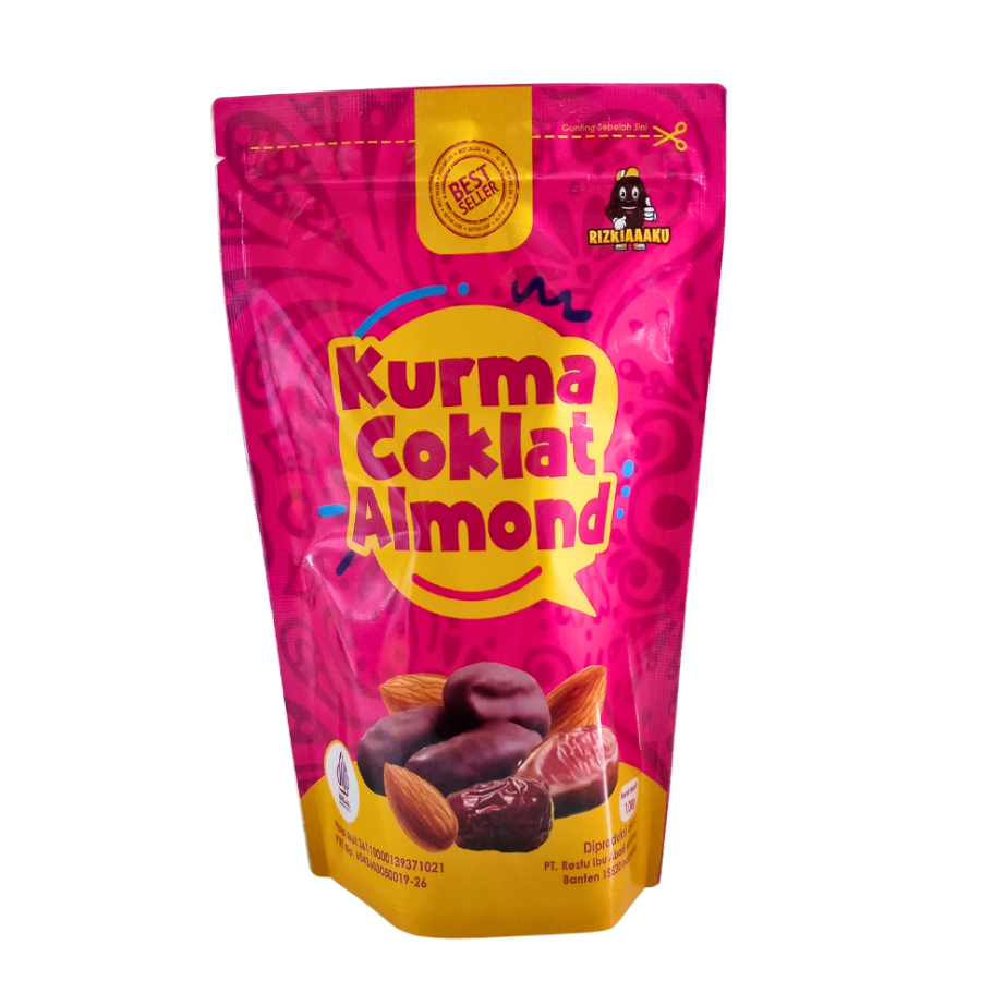 Coklat kurma Almond rizkiaaaku