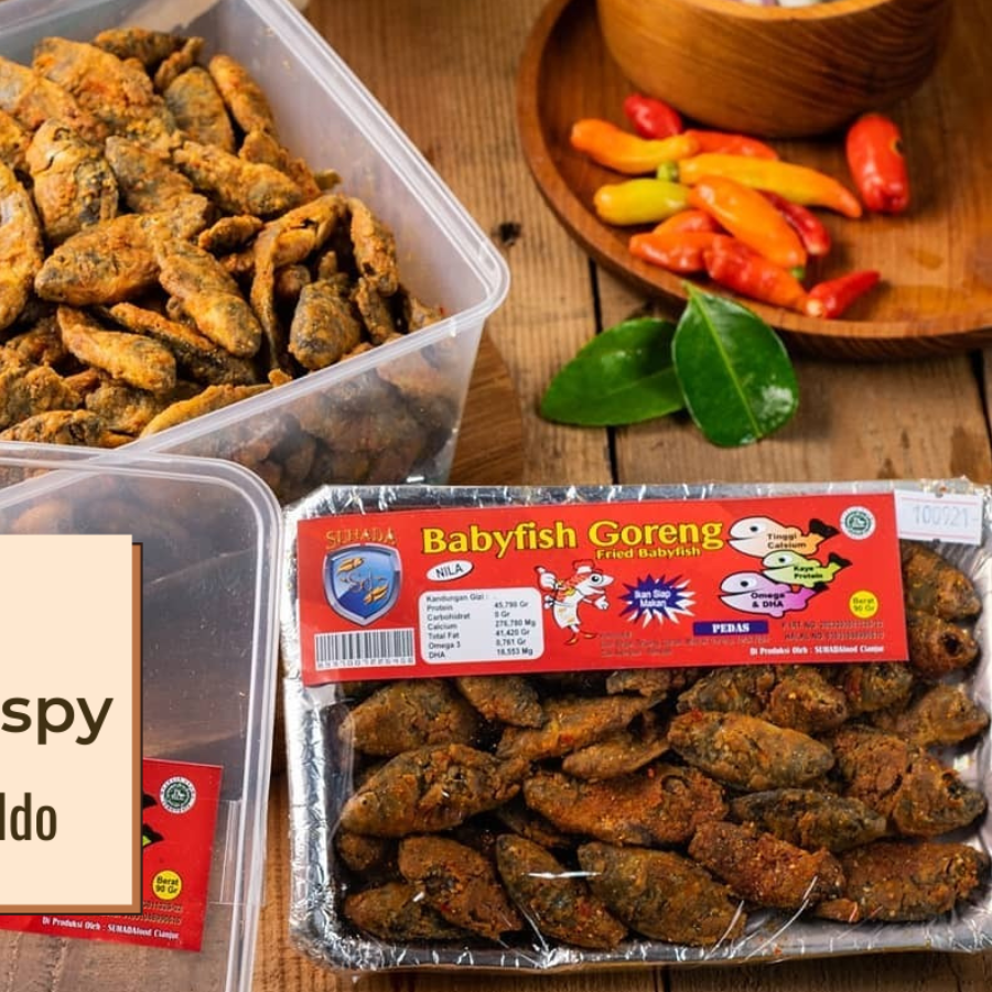 Baby Fish Crispy | Baby Fish Ikan Nila Balado Crispy Enak Bergizi