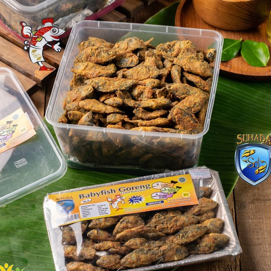 Baby Fish Crispy | Baby Fish Ikan Nila Tepung Original Crispy Enak Begizi