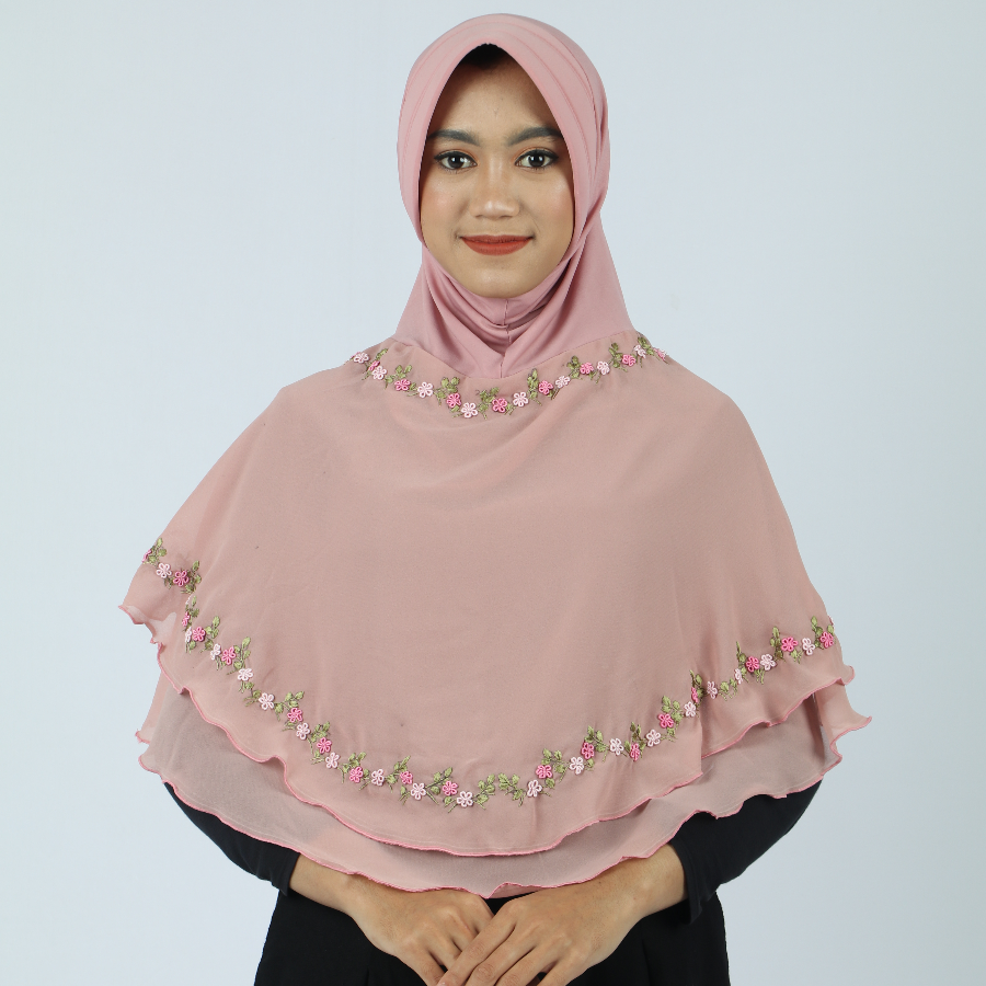 Jilbab Bergo Sulam